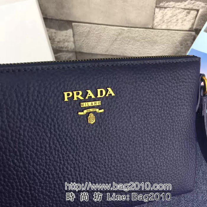 普拉達PRADA原單 PRADA 1BH050 義大利最新版 進囗頭層牛皮單肩斜跨包 PHY1300